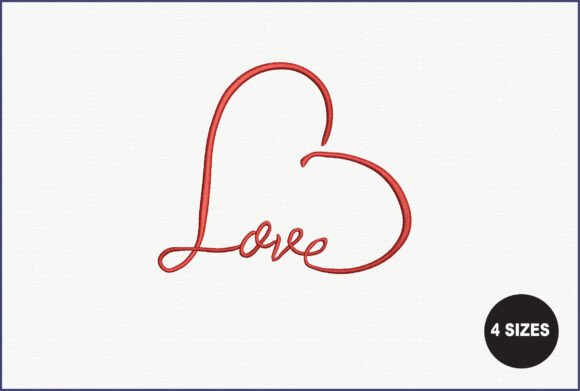 Adding Romance to Your Craft: The Versatility of Love Heart Embroidery Design