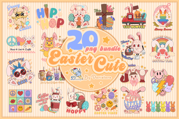 Bringing the Easter Hippie Cute Bundle to Life: A Guide to Personalised Art