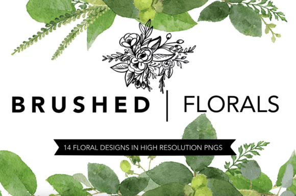 Brushed Floral Accessories: Elevating Design with Hand-Drawn Elegance