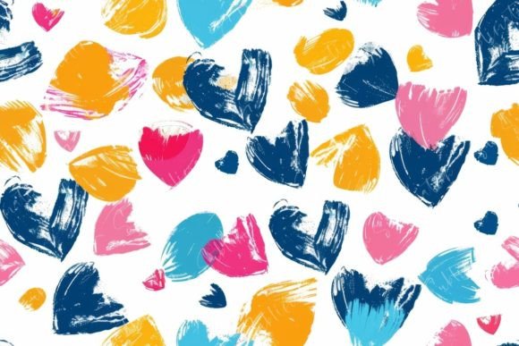Colorful Brushed Hearts Seamless: A Practical Asset for Creative Workflows