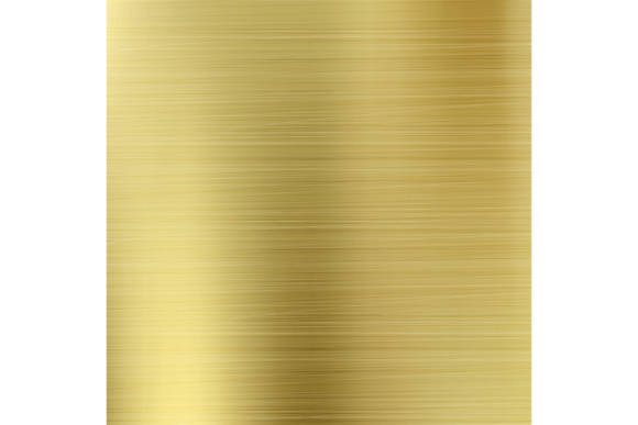 Defining Luxury and Innovation with Golden Metal Brushed Surface. Yellow All
