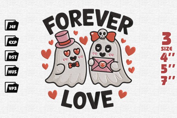 Ghostly Ever After Embroidery: Spooky Designs for Every Season and Surface