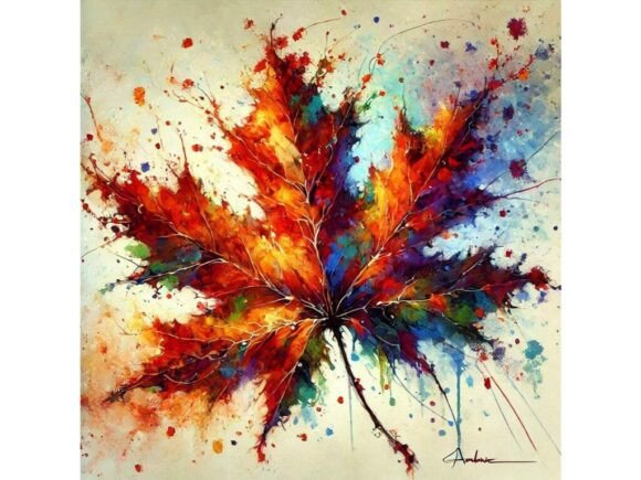Impressionist Maple Leaf, Vibrant Brushs: A Practical Evaluation
