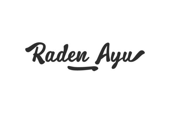 Raden Ayu: A Bold Handwritten Font for Stunning Designs